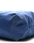Tessuto Nylon Saffiano Tote Cobalto