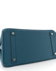 Togo Birkin 30 Bleu De Galice