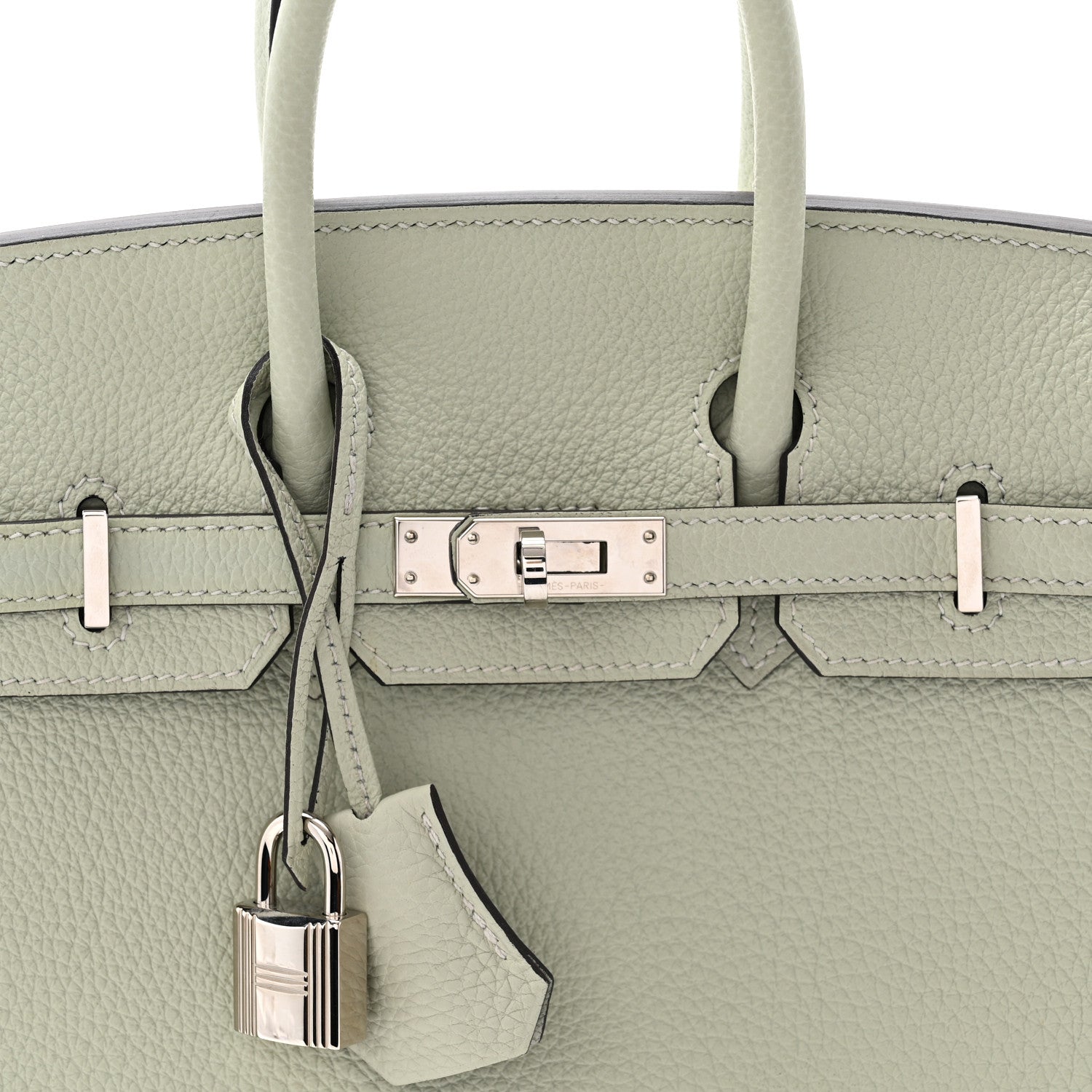 Togo Birkin 25 Gris Neve