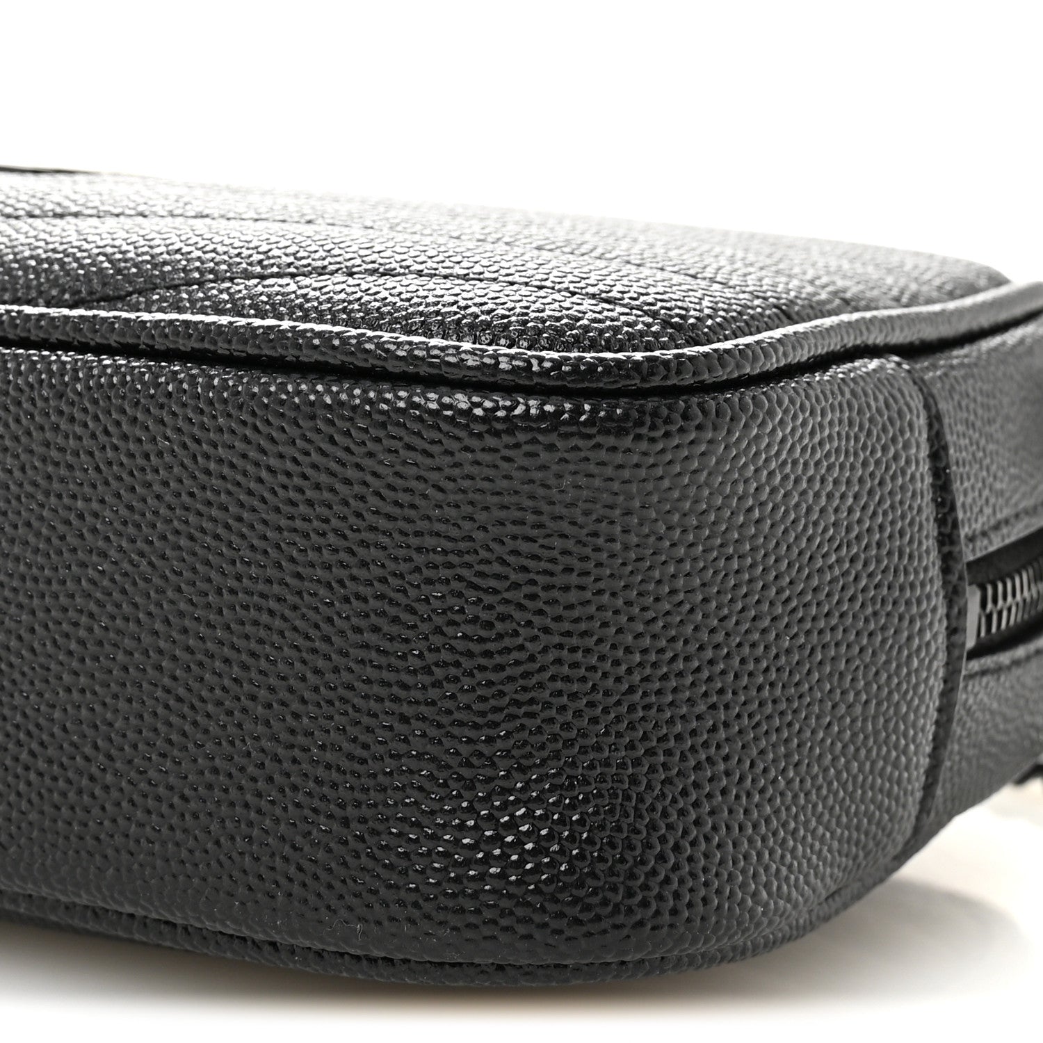 Grain De Poudre Matelasse Monochrome Monogram Mini Lou Camera Bag Black
