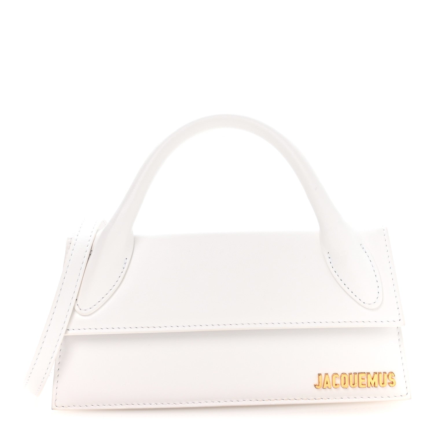 Smooth Calfskin Le Chiquito Long White