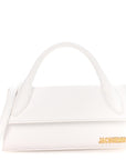 Smooth Calfskin Le Chiquito Long White