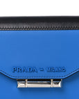 City Calf Bi-Color Sybille Mini Crossbody Bag Marea Black