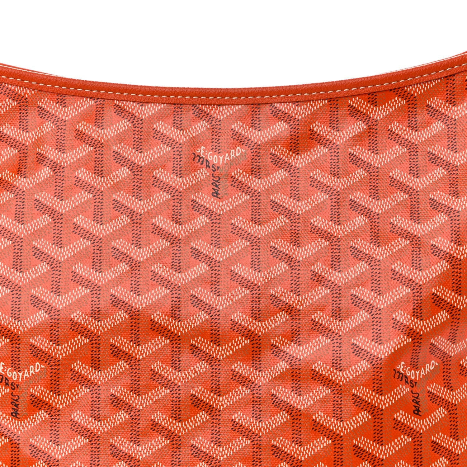Goyardine Boheme Hobo Orange