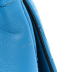 Nappa Quilted Virtus Bag Blue