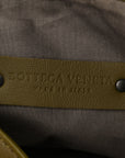 Nappa Intrecciato Crossbody Olive