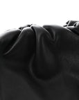 Smooth Butter Calf The Pouch Oversized Clutch Black