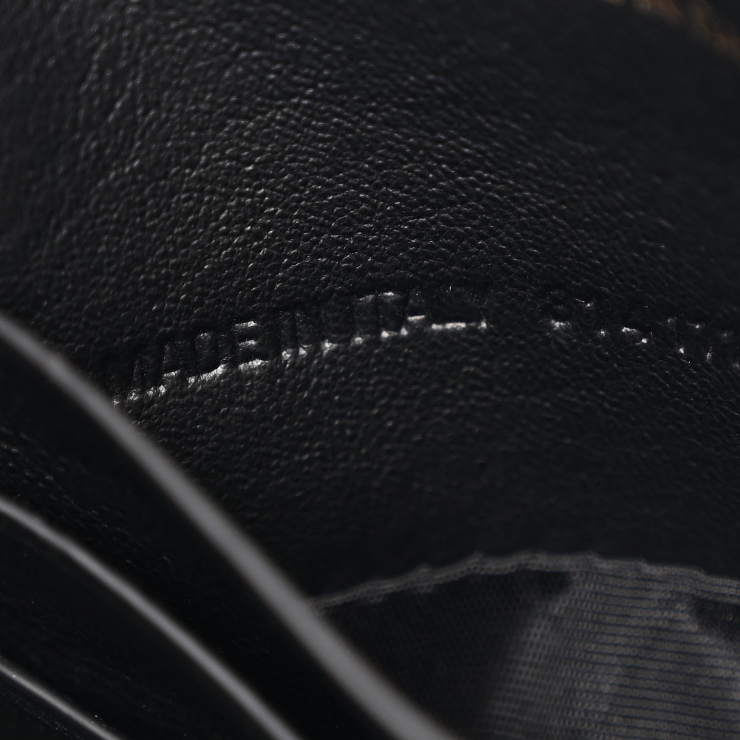 Natural Smooth Calfskin Rodeo Sling Pochette Black