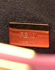 Shiny Nappa Micro Peekaboo Iconic Satchel  Rosa Fluo