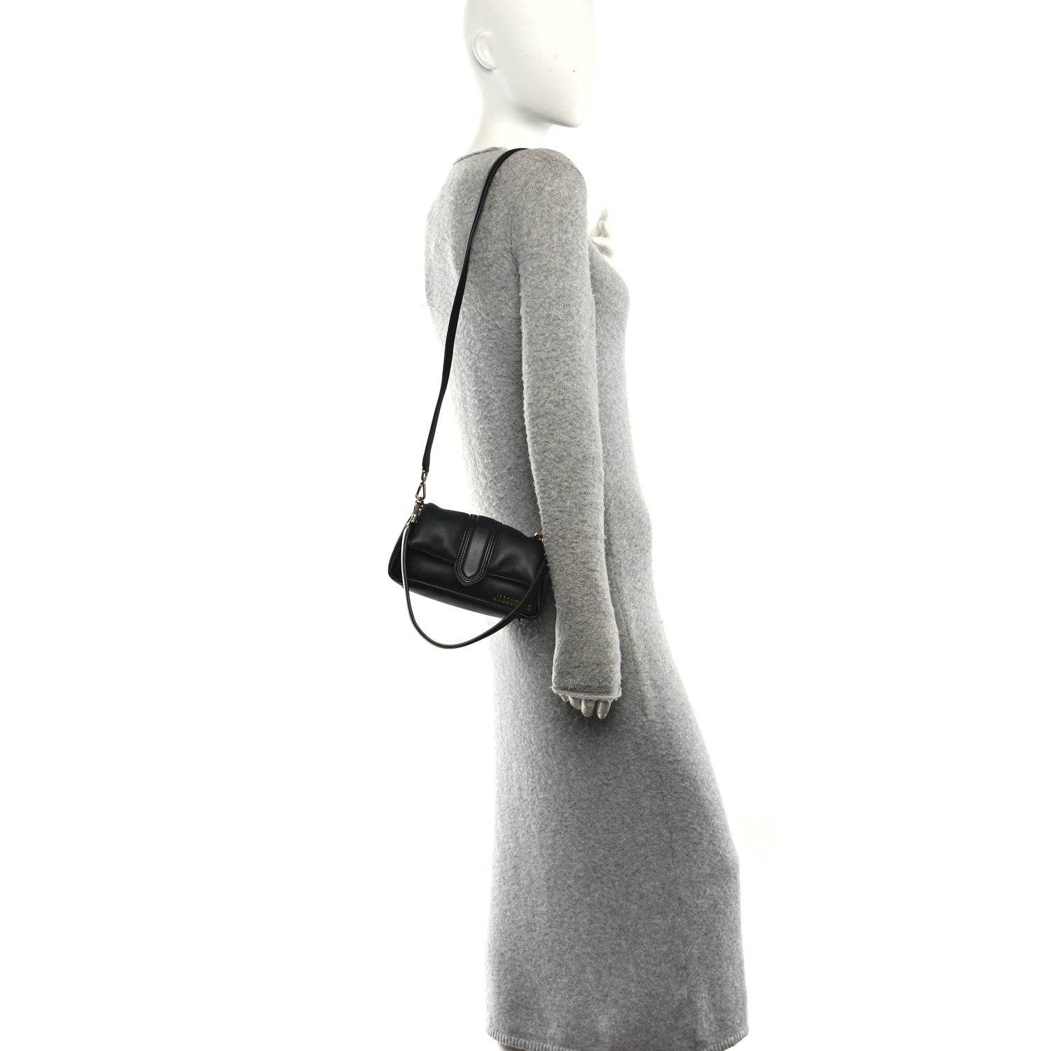 Padded Lambskin Le Petit Bambimou Black
