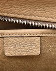 Drummed Calfskin Nano Luggage Dune