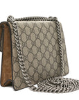 GG Supreme Monogram Mini Dionysus Shoulder Bag Taupe