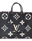 Empreinte Monogram Giant Onthego GM Black Beige