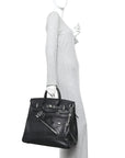 Veau Volupto Rock HAC Birkin 40 Black