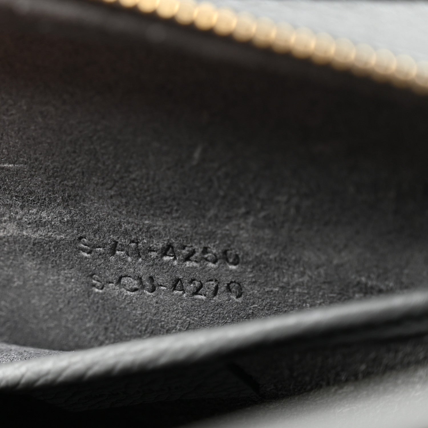 Baby Drummed Calfskin Nano Luggage Kohl
