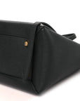 Grained Calfskin Mini Belt Bag Black