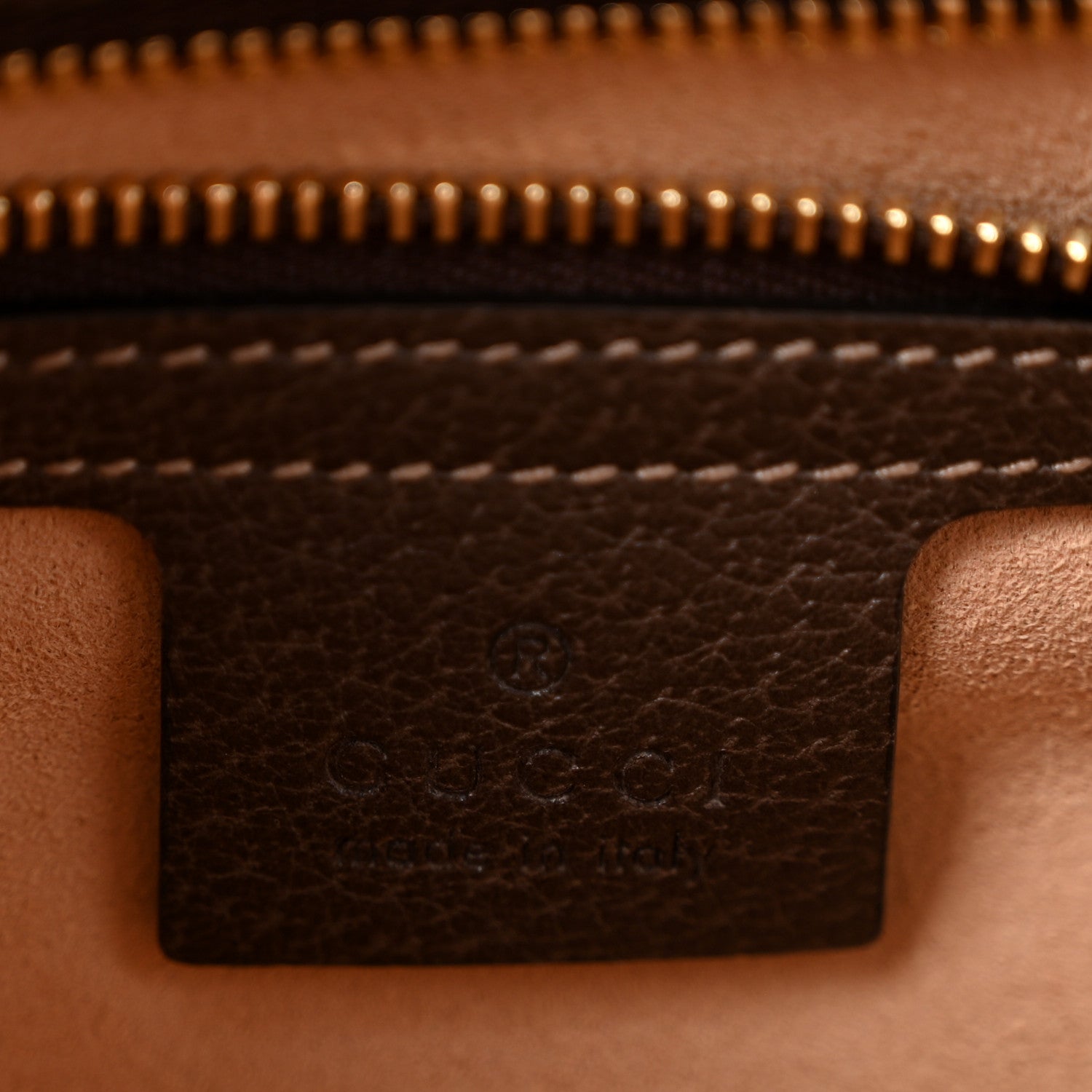 GG Supreme Monogram Web Small Ophidia Shoulder Bag Brown