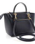 Grained Calfskin Micro Belt Bag Midnight