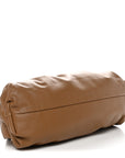 Smooth Butter Calf The Pouch Oversized Clutch Cammello