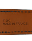 Shiny Alligator Heure H Hour Watch Strap Bleu Roi