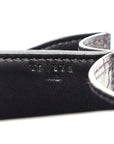 Shiny Alligator Enamel Constance 18 Prunoir Bleu Saint Cyr