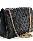 Aged Calfskin Quilted 2.55 Reissue 226 Flap Black