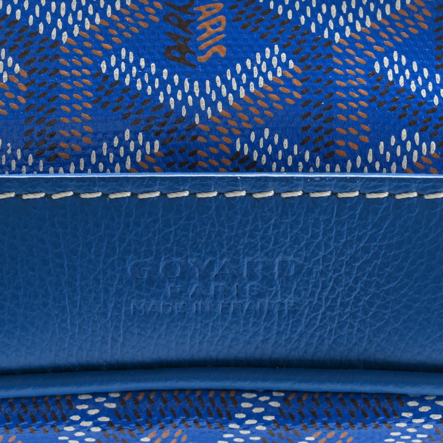 Goyardine Petit Flot Bucket Bag PM Sky Morning
