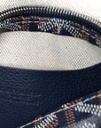 Goyardine Plumet Wallet Clutch Navy