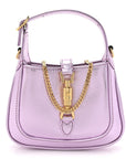 Laminated Nappa Nano Jackie 1961 Hobo Metallic Rosa