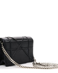 Lambskin Baby D1ORama Flap Bag Black