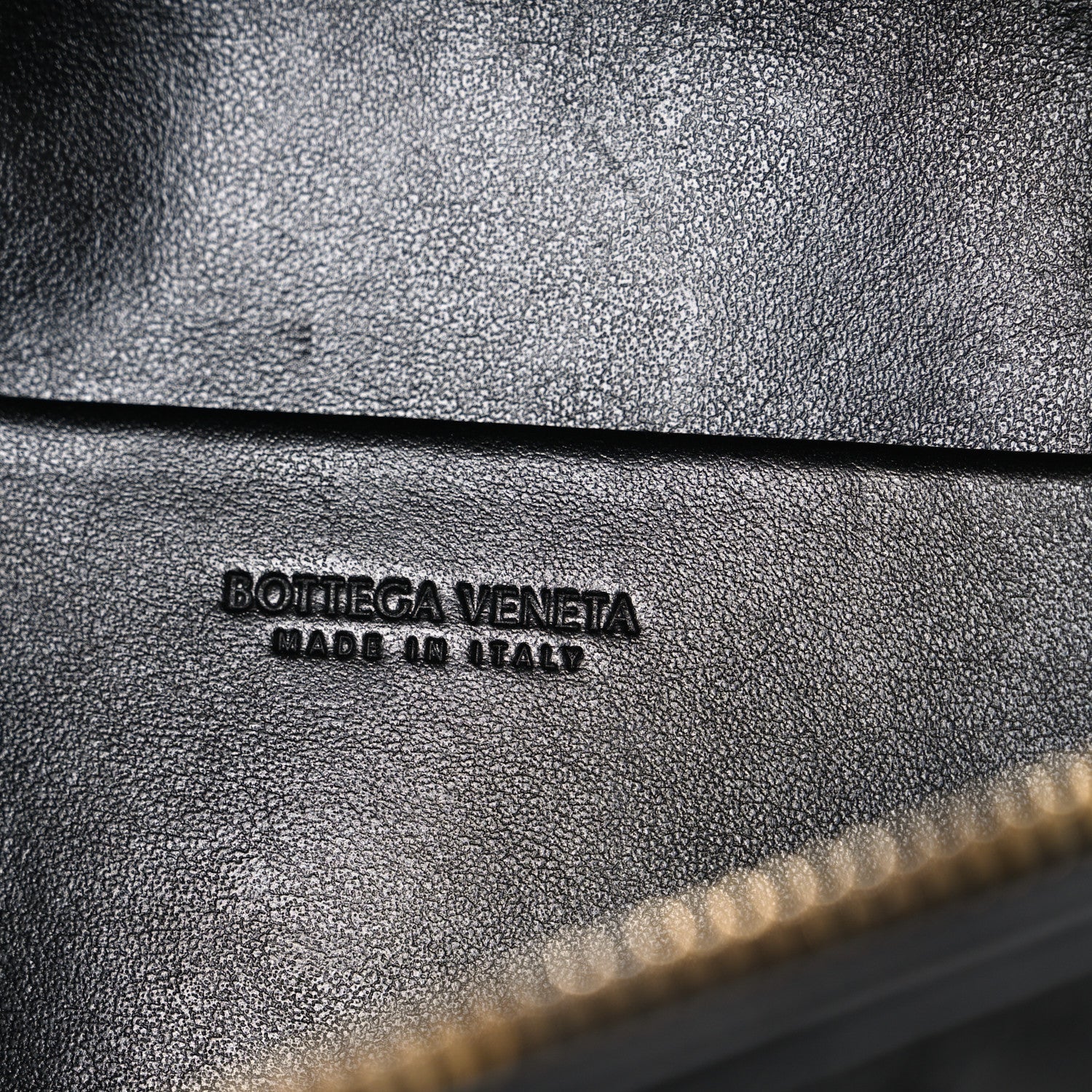 Calfskin Intrecciato Bang Bang Vanity Case Black