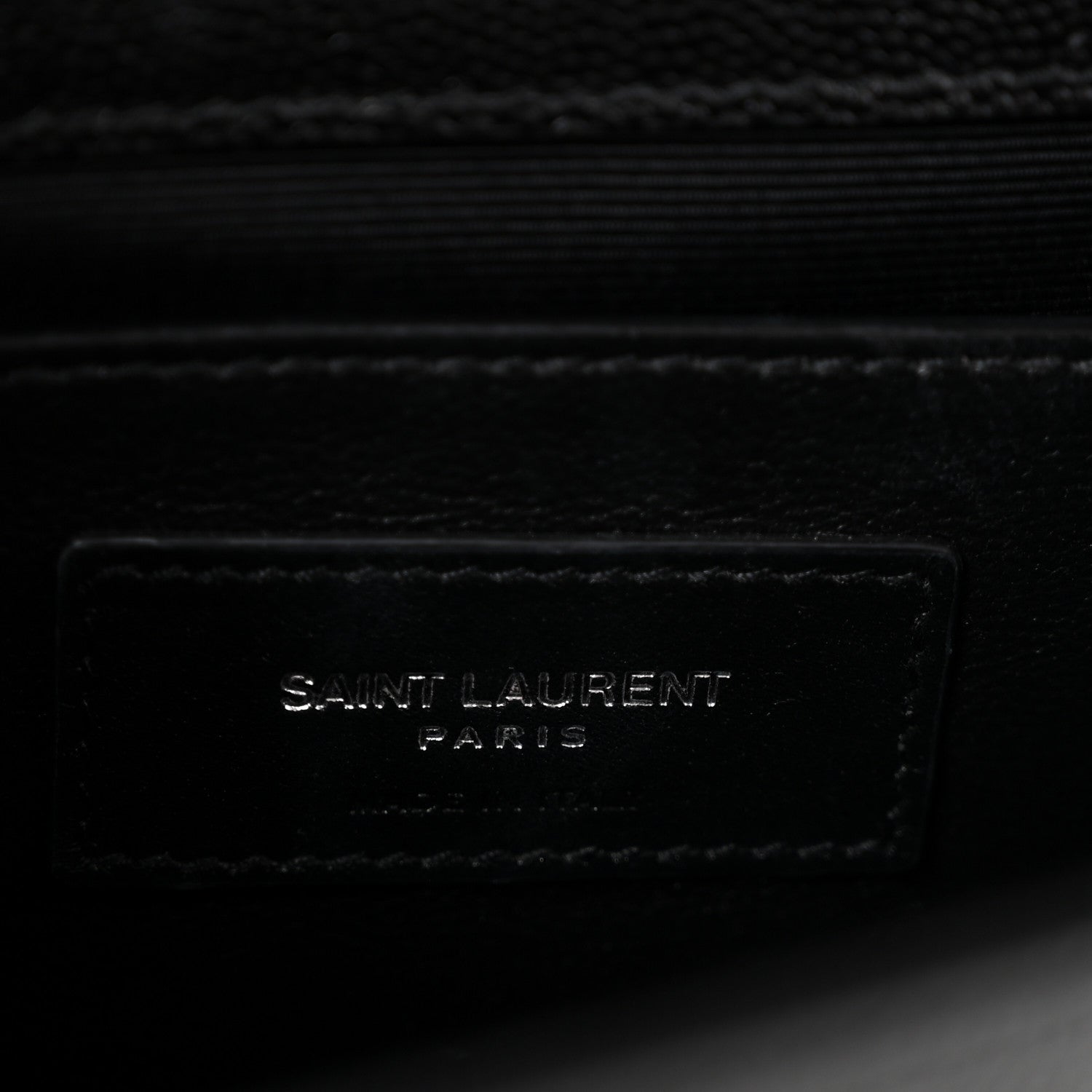 Grain De Poudre Small Monogram Kate Satchel Black