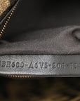 Fabric Jacquard FF 1974 Medium Baguette Tobacco Moro Black