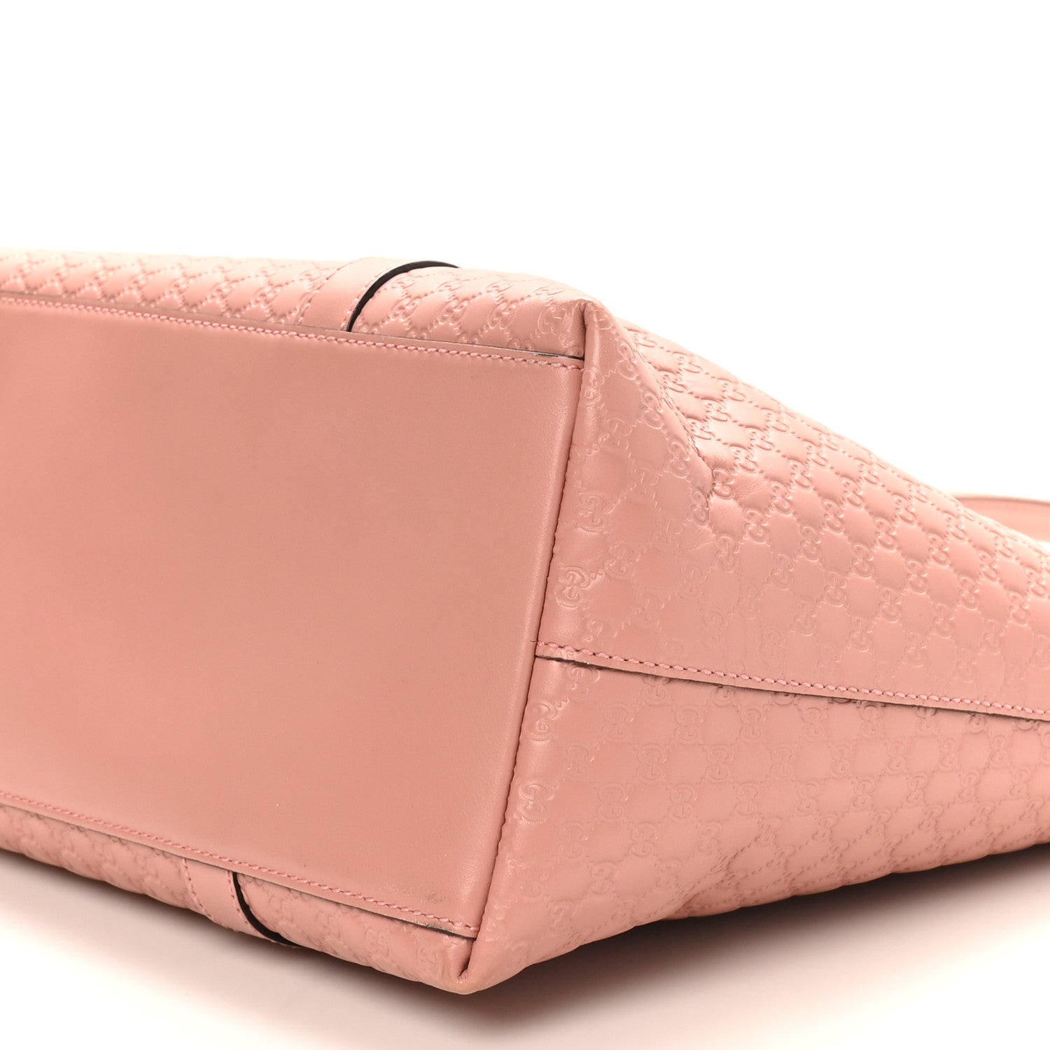 Soft MicroGCCIssima Medium Zippered Satchel Soft Pink