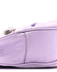 Agneau Arena Le Cagole Shoulder Bag XS Lilac
