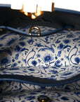 Taurillon Kintsugi Capucines MM Navy