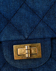 Denim Quilted 2.55 Reissue 226 Double Flap Blue