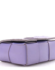 Lambskin Maxi Intrecciato Extra Mini Cassette Crossbody Bag Wisteria