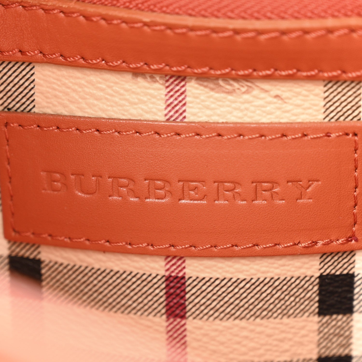 Haymarket Check Small Canterbury Tote Tangerine