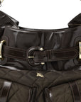 Nylon Quilted Bromley Hobo Brown