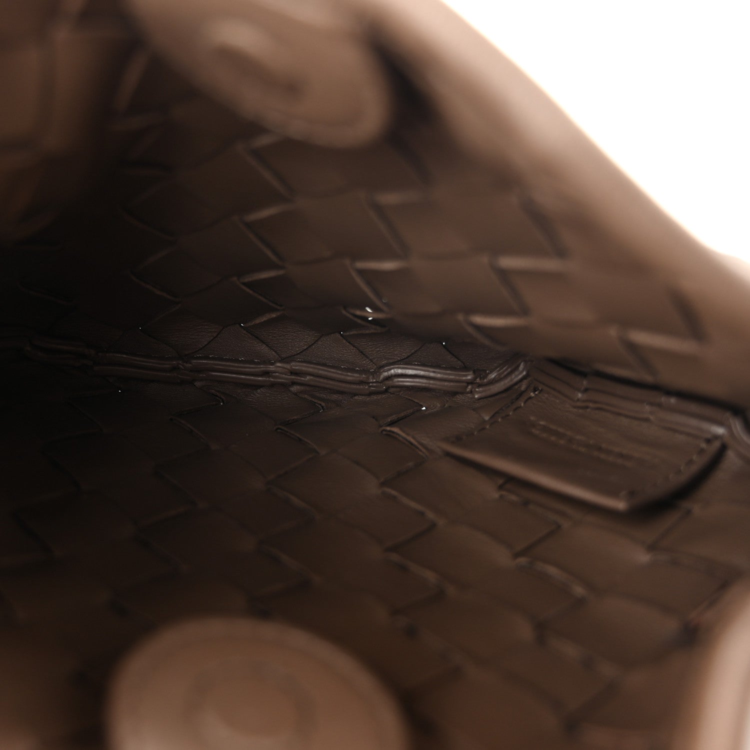 Nappa Intrecciato Mini Sardine Bag Taupe Grey
