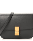 Liege Calfskin Medium Classic Box Flap Bag Liquorice
