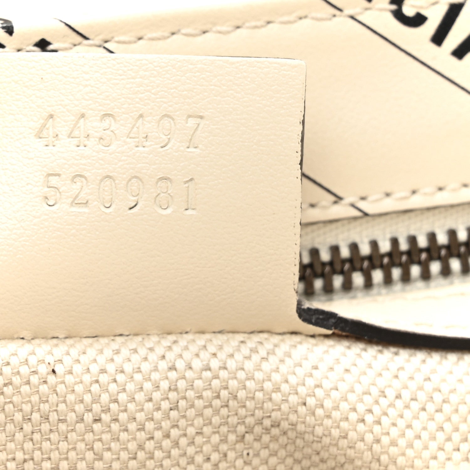 X BLNCG Calfskin Matelasse Logo Print Small GG Marmont Shoulder Bag White