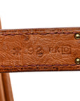 Ostrich Birkin 30 Cognac
