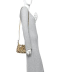 Snakeskin Mini Jackie 1961 Hobo Beige