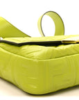 Nappa FF 1974 Embossed Baguette Wasabi