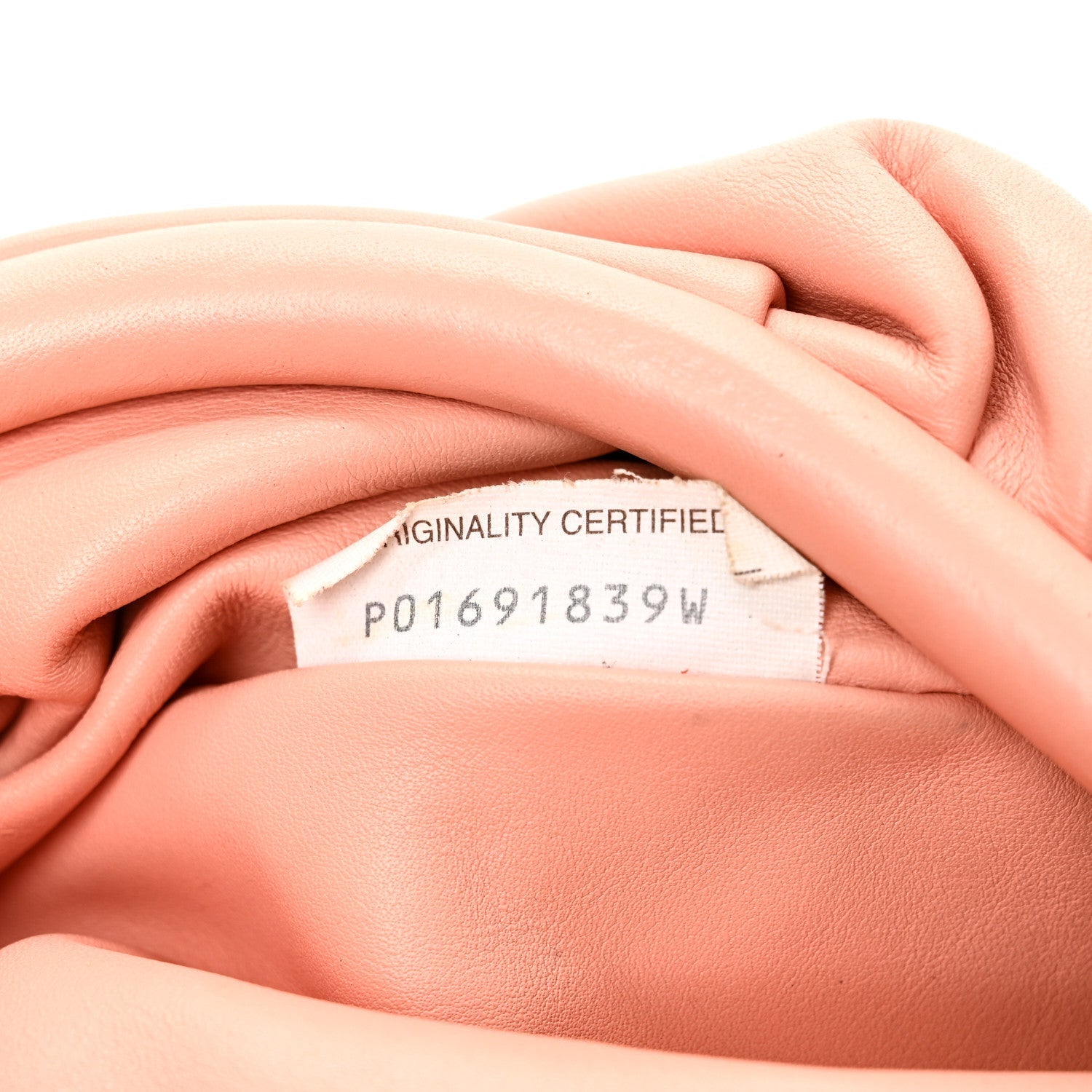 Nappa The Belt Chain Pouch Peachy