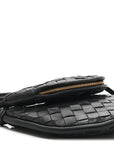 Nappa Intrecciato Small Gemelli Black