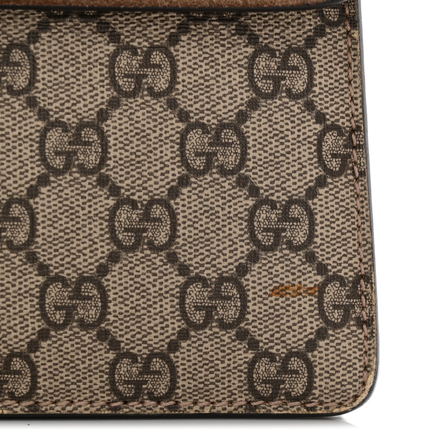 GG Supreme Monogram Small Dionysus Shoulder Bag Taupe
