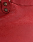 Agneau Giant 12 Rose Gold Hardware Town Rouge Coquelicot